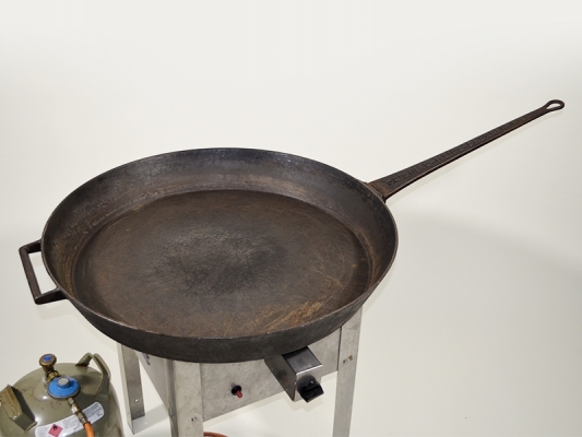Gas-Hockerkocher für Paella-Pfanne