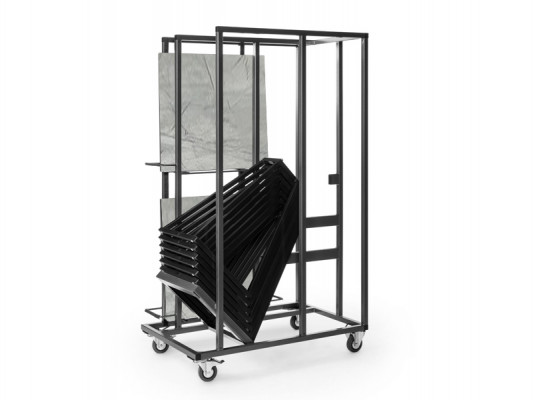 STEHTISCH „LINEA“ GRIGIO 80CM X 80CM