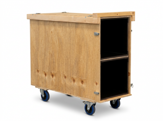 STEHTISCH STELE „BLACK CUBE 110“