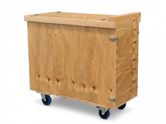 STEHTISCH STELE „BLACK CUBE 110“