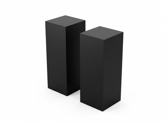 STEHTISCH STELE „BLACK CUBE 110“