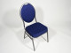 Polsterstuhl blau
