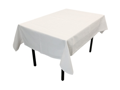 Tischdecke weiß 170 x 130 cm