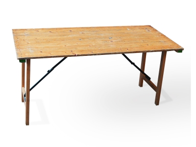 Buffettisch naturholz 150 x 70 cm